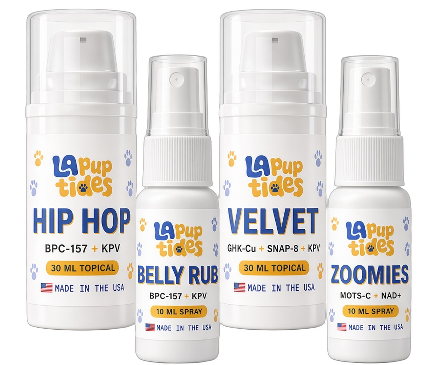 lapuptides footer products